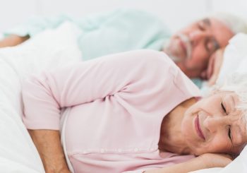 Sleeping Senior Couple