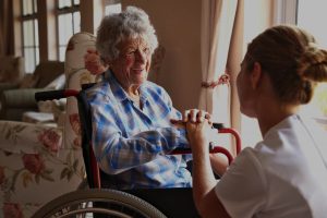 Memory Care Nurse with Resident